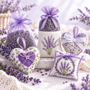 Duftbeutel mit Lavendel
