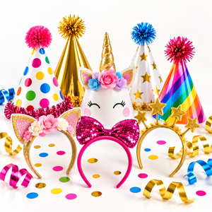 Partyhüte und -tiara
