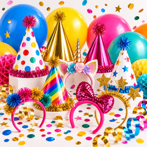 Partyhüte und -tiara