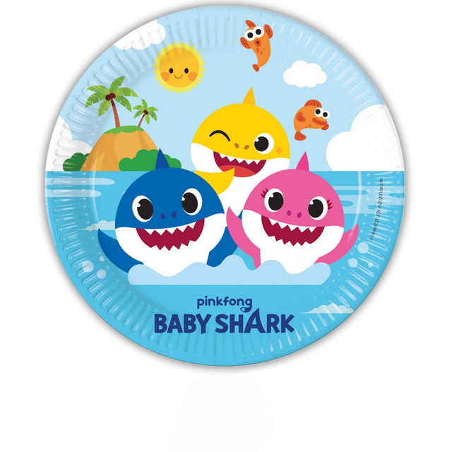 BABY SHARK Párty talířky 8 ks 93459.jpg#15848#9768bd61ca5d