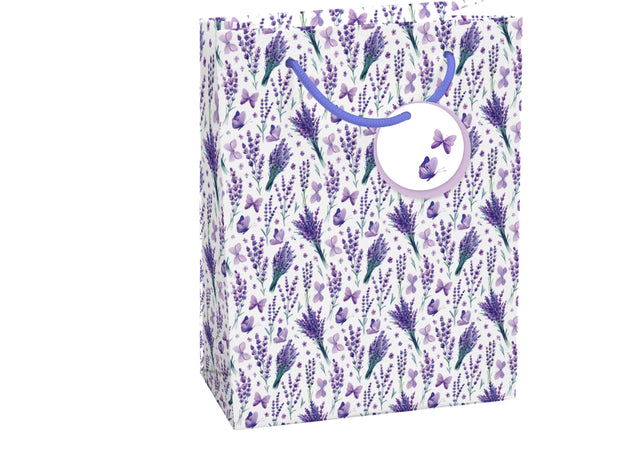 Dárková taška Medium (TM), 19 x 10.2 x 23 cm motiv Levandule 22511 TM.jpg#14884#a234a8ed03f3