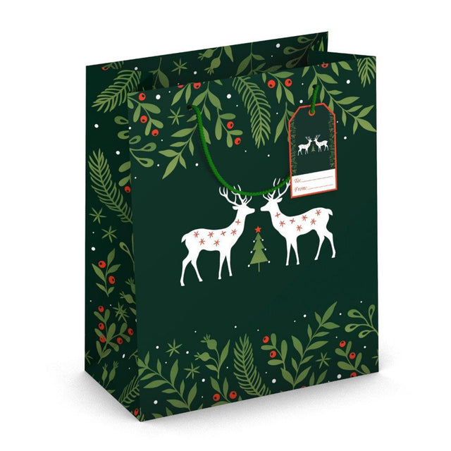 Dárková taška vánoční velká (TL) - JELENI - 33x26,7x13,7cm 224524 TL.jpg