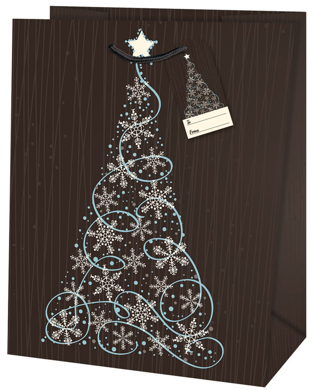 Dárková taška vánoční velká (TL) - VÁNOČNÍ STROMEČEK - 33x26,7x13,7cm 223513 TL.jpg