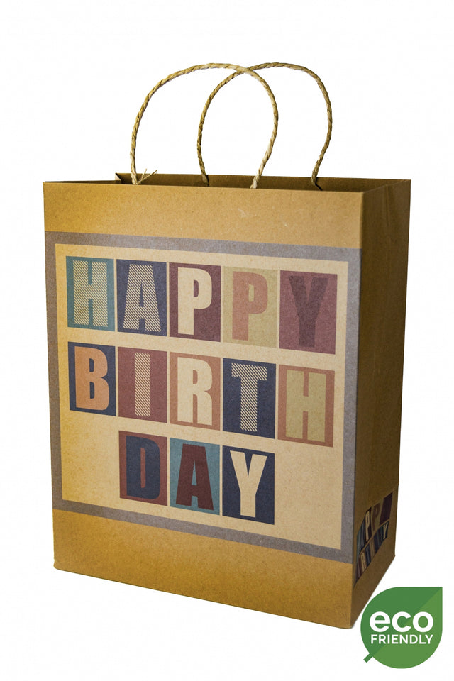 Dárková taška velká  (TL) ECO o rozměrech 26,7x33x13,7 cm s motivem Happy Birthday 22416 TL.jpg#15672#ab2db988c542
