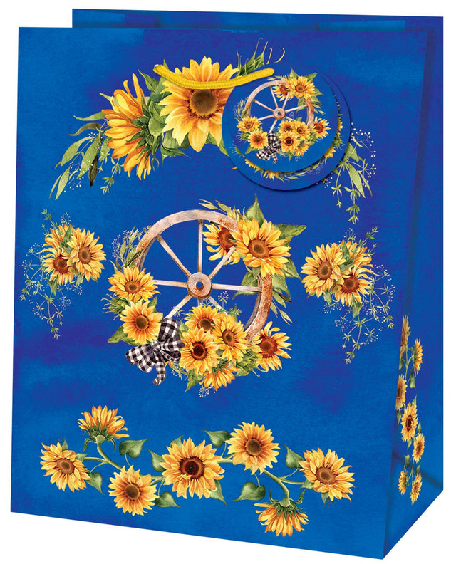 Dárková taška velká  (TL) o rozměrech 26,7x33x13,7 cm s motivem slunečnice 22413 TL.jpg#15770#cf987d6736bc