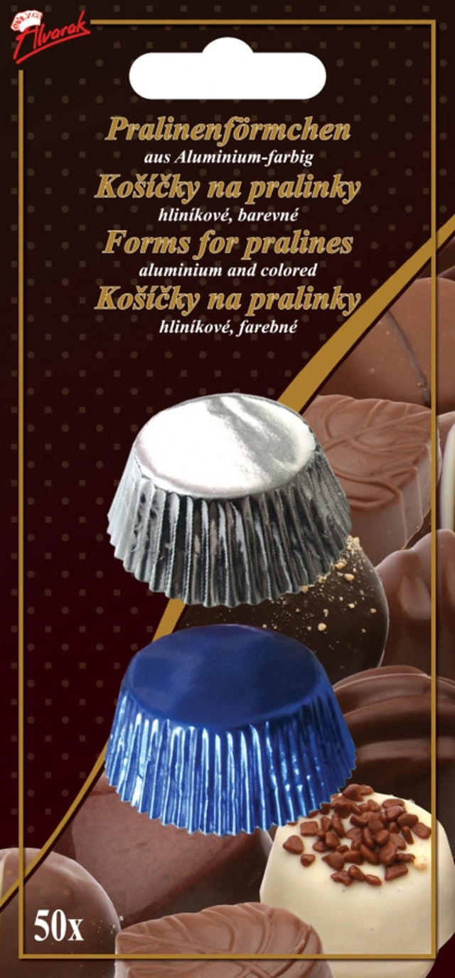 Hliníkové košíčky na pralinky 50 ks P-901_1.jpg#12531#b0ff858b5fc3