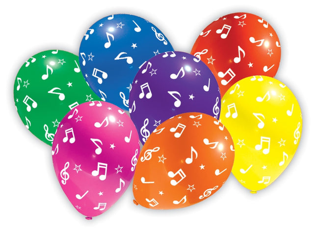 Nafukovací balónky s notami 7 ks B-06.jpg#16107#a91b76ed62f1