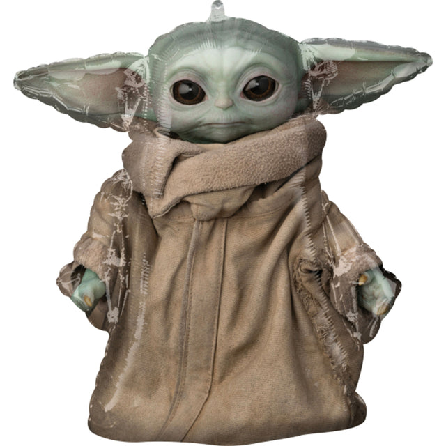 Nafukovací fóliový balónek STAR WARS - MANDALORIAN CHILD 4222675.jpg