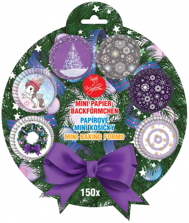 Papírové košíčky na pralinky 150 ks Wreath-2_1.jpg#12539#1371e6a3a299