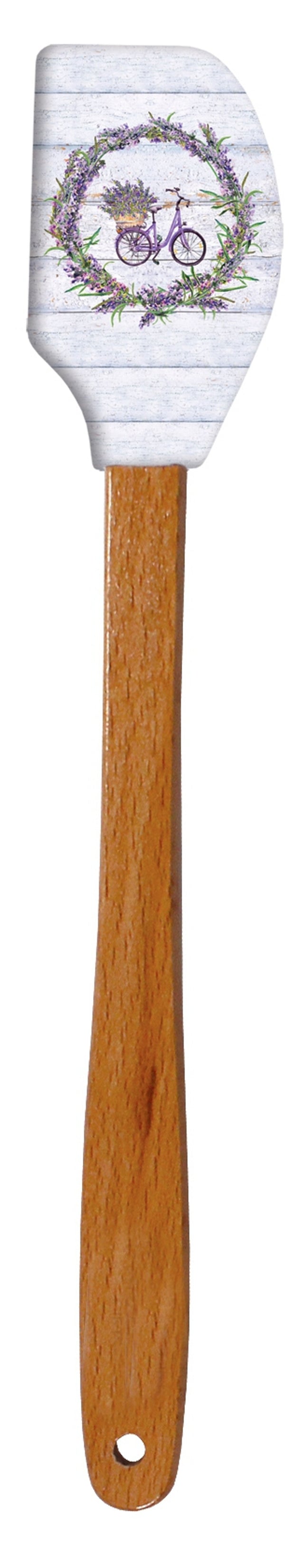 Pečicí stěrka s dřevěnou rukojetí – levandulový design SK-33 A.jpg