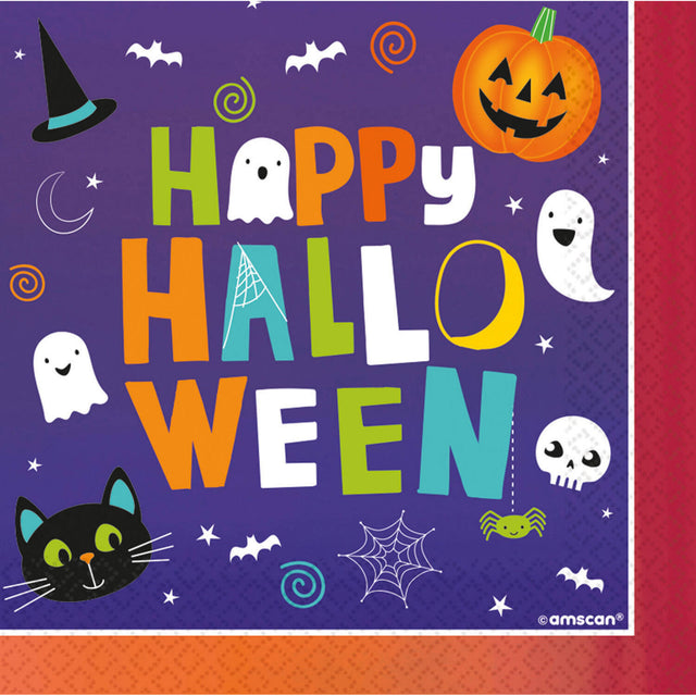 Prémiové papírové ubrousky 33 × 33 cm – 2vrstvé designové ubrousky na oběd a večeři, 20 ks, certifikace FSC. Design HALLOWEEN - License 9907444.jpg#19205#c14e1dd7c3f6