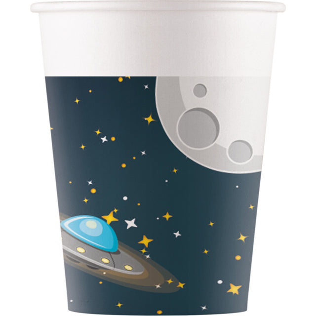 ROCKET SPACE Papírové párty kelímky 8 ks 93735.jpg#15940#feee9eee794a