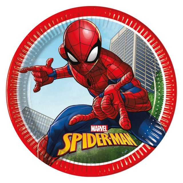 SPIDERMAN Párty talířky 8 ks 93863.jpg