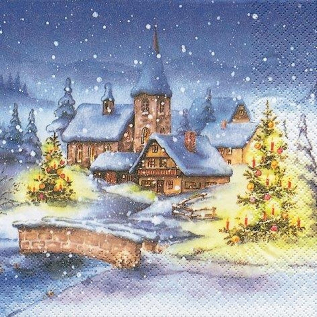 Vánoční papírové ubrousky 33x33 cm (20ks) 611124_1.jpg#12621#4fc5530a3f74
