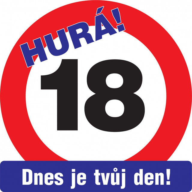 Vtipná cedule na dveře 30 cm - text CZ Dnes je tvůj den! CED-1_1.jpg#17412#7d47a5b1a283